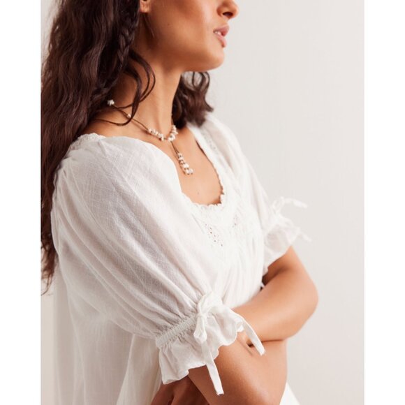Free People White Mini Dress - Picture 5 of 10